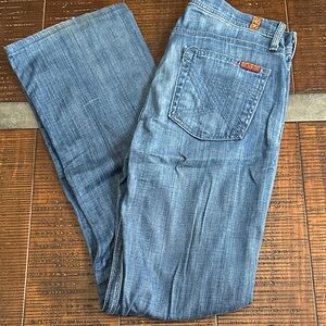 7 For All Mankind Indigo Denim Pants